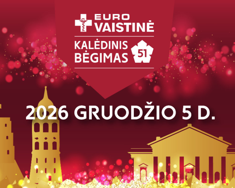 EUROVAISTINĖ Christmas Run 2026