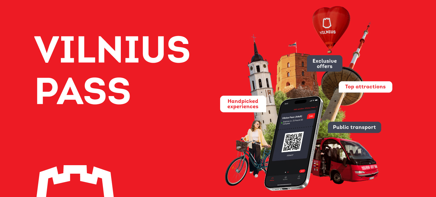 Pažinkite Vilnių su miesto kortele