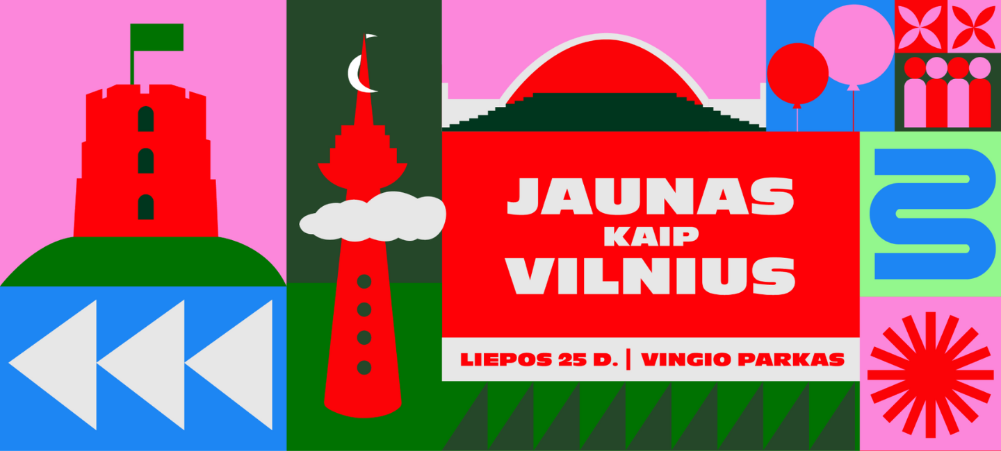 Festivalis „Jaunas kaip Vilnius“ 2025