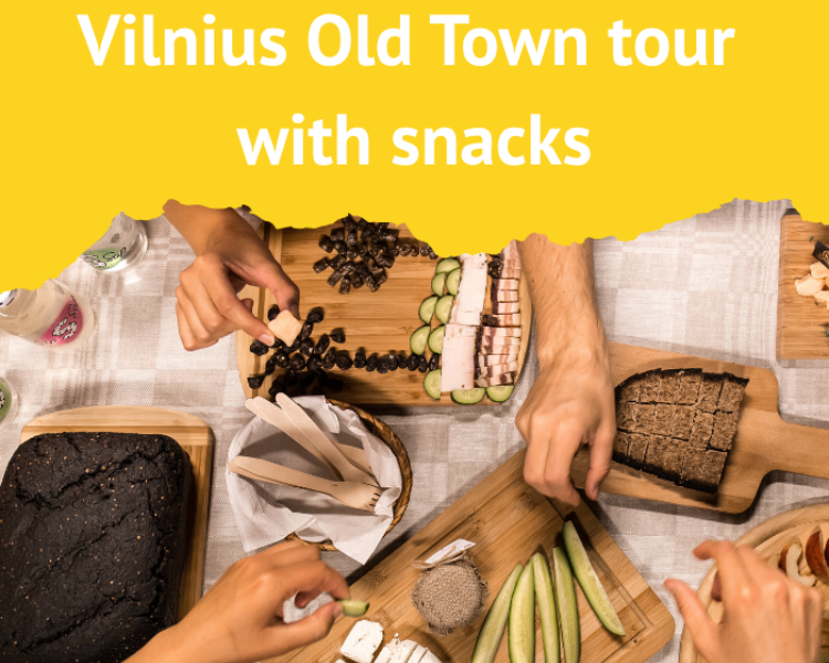 Vilnius Old Town Tour with Snacks
