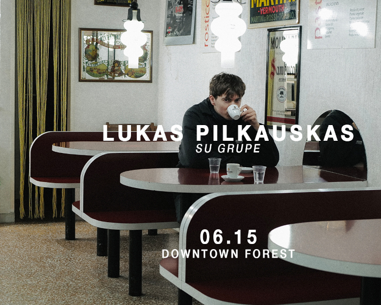 Lukas Pilkauskas with band