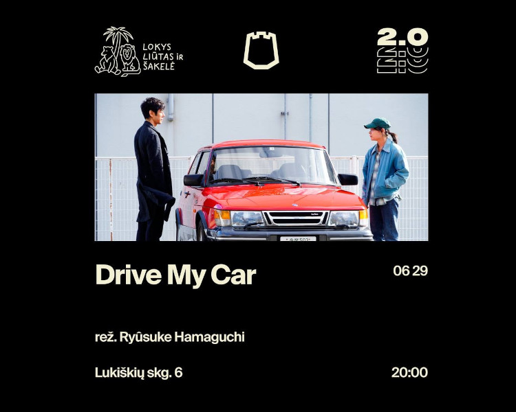 Lokys, liūtas ir šakelė: Drive my car, event in Vilnius