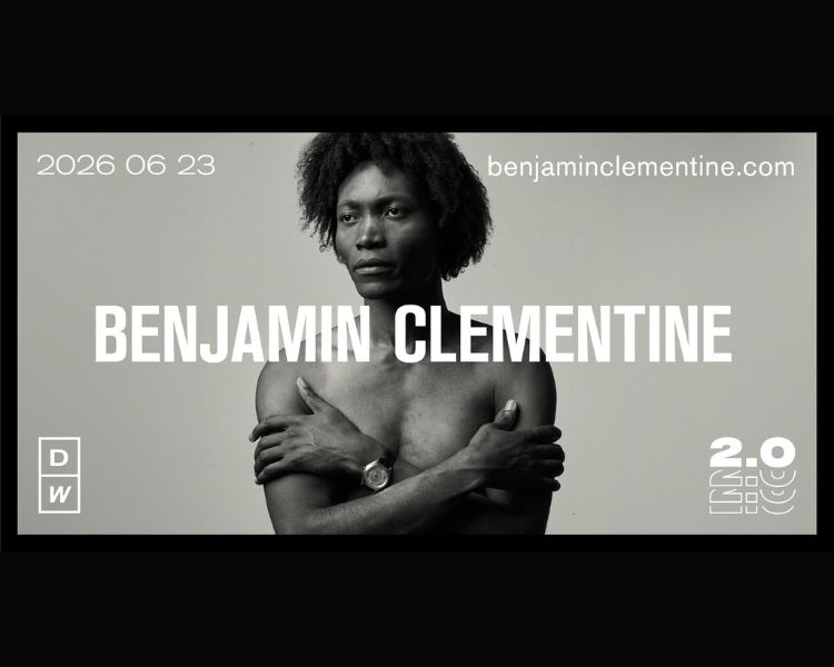 Benjamin Clementine – European Tour 2026, event in Vilnius