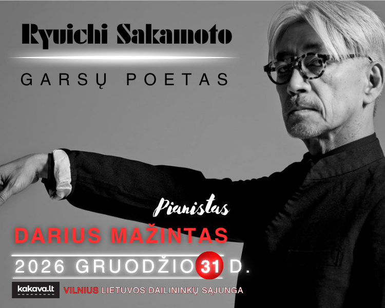 Naujieji Metai su Ryuichi Sakamoto | pianistas Darius Mažintas