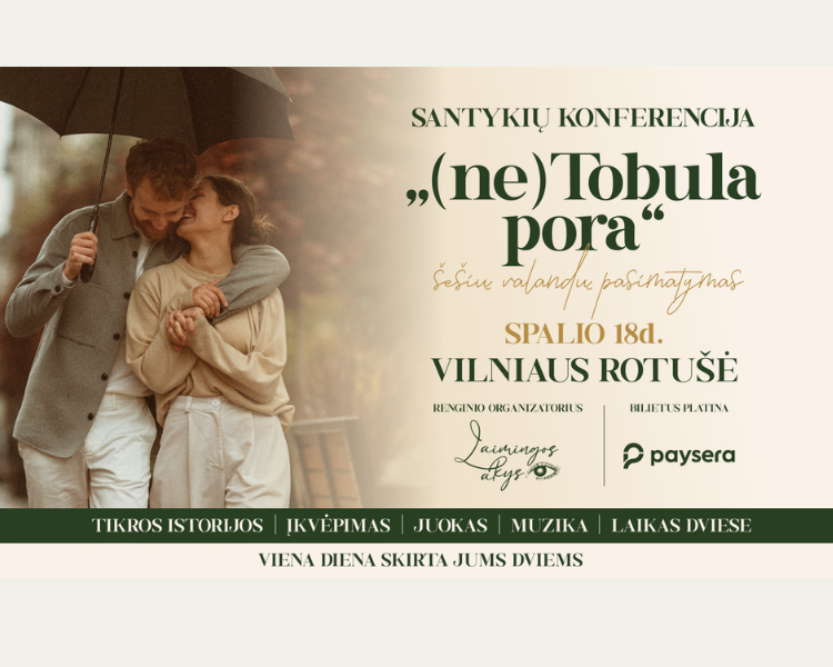 Santykių konferencija „(ne)Tobula pora” 2026 Vilnius
