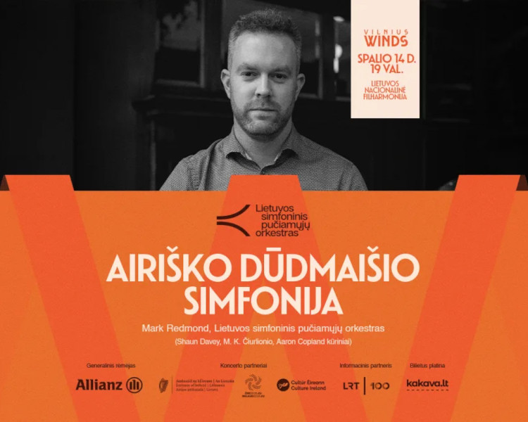 UILLEANN PIPES SYMPHONY: Mark Redmond, Lithuanian Symphonic Wind Orchestra | VILNIUS WINDS