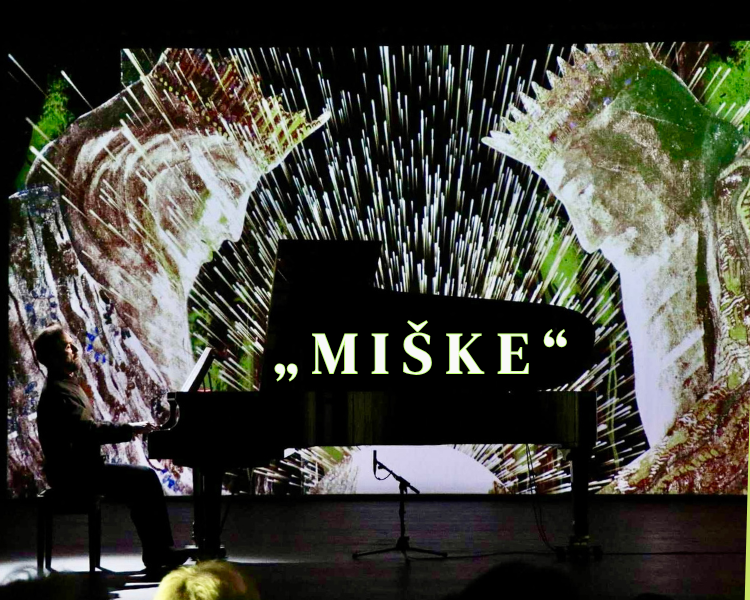 M.K.Čiurlionis “In the Forest” / pianist Darius Mažintas & visual artist Rimas Sakalauskas