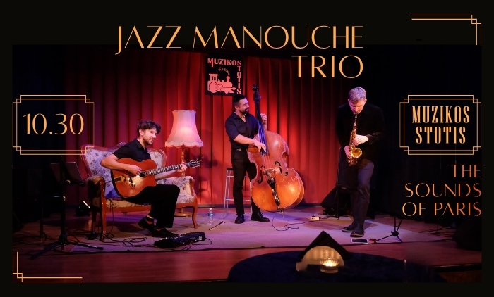 JAZZ MANOUCHE TRIO – „The Sounds of Paris”