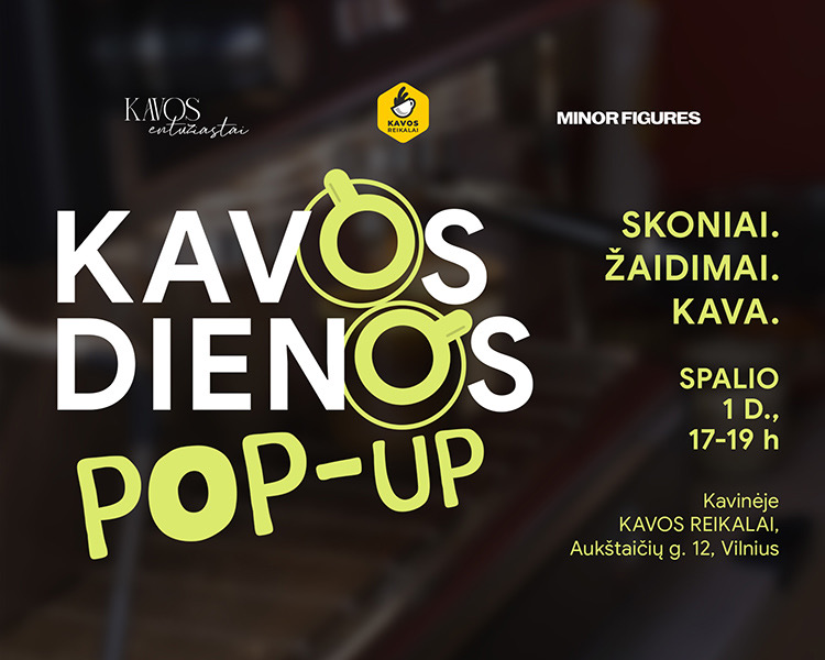 Kavos dienos POP-UP pas Kavos reikalai
