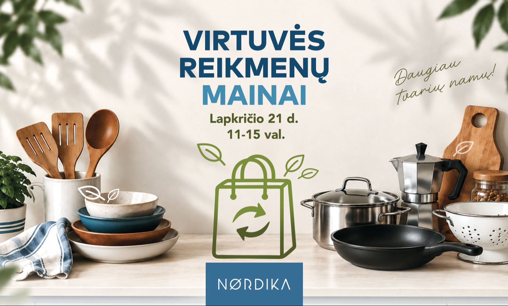 Virtuvės reikmenų mainai