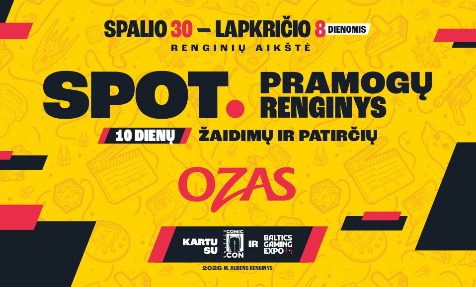 SPOT pramogų renginys
