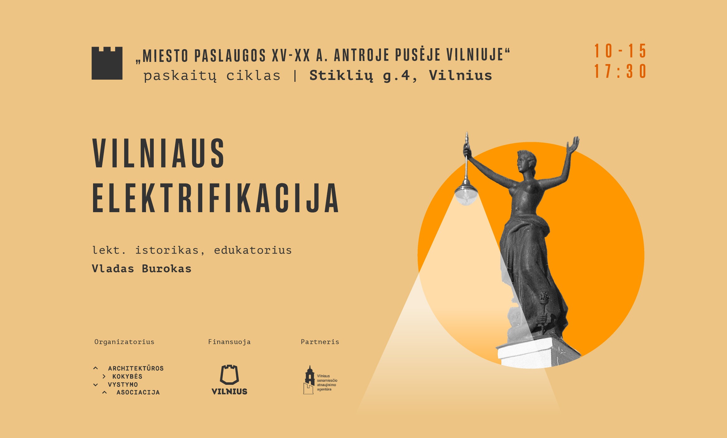 Paskaita „Vilniaus elektrifikacija“