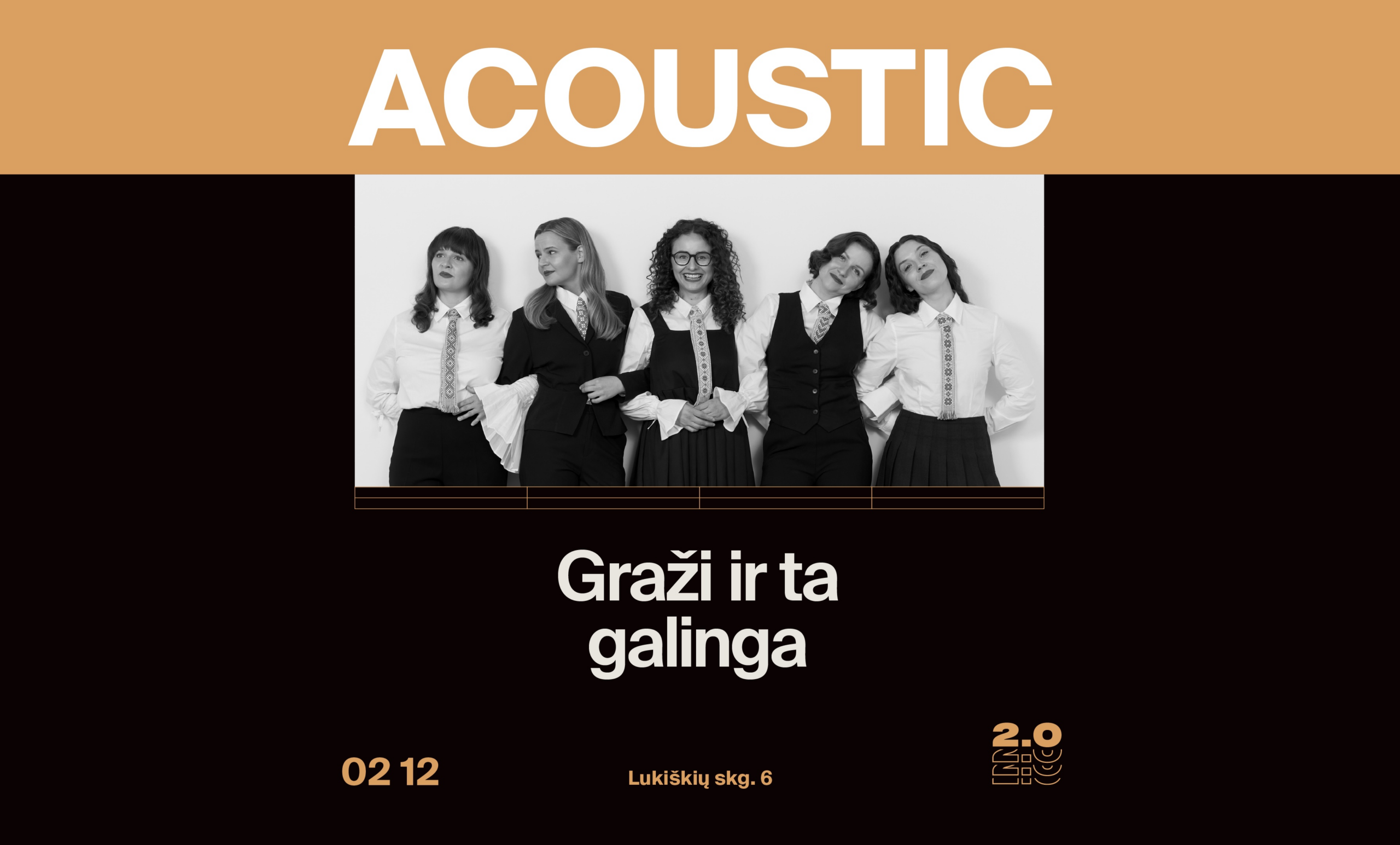 Acoustic: Graži ir ta galinga spektaklis-koncertas Lietuvos moterys