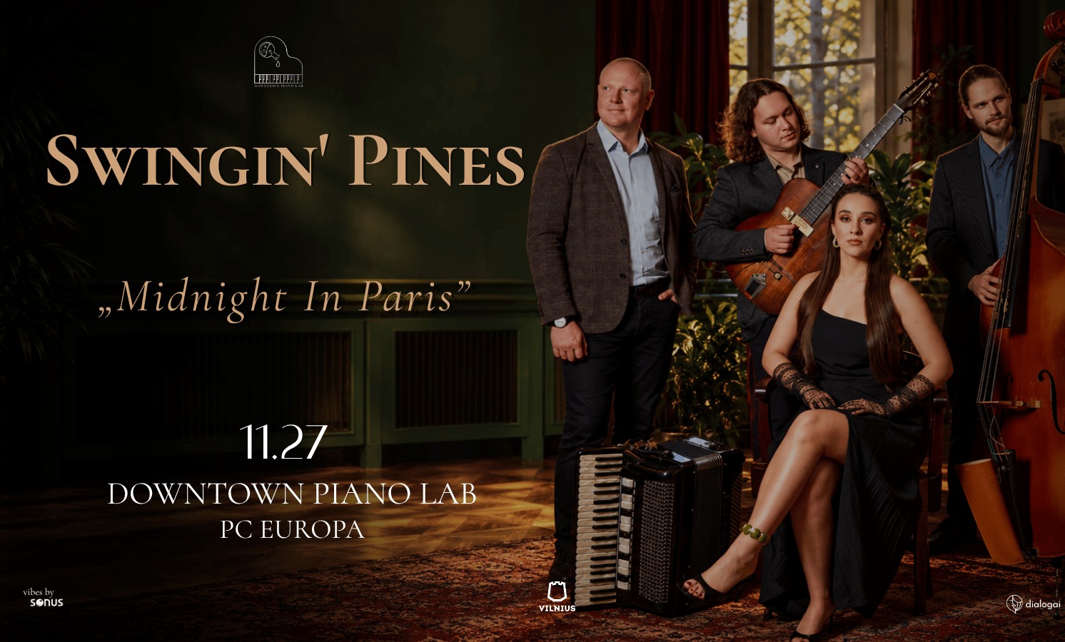 Swingin’ Pines | Midnight In Paris