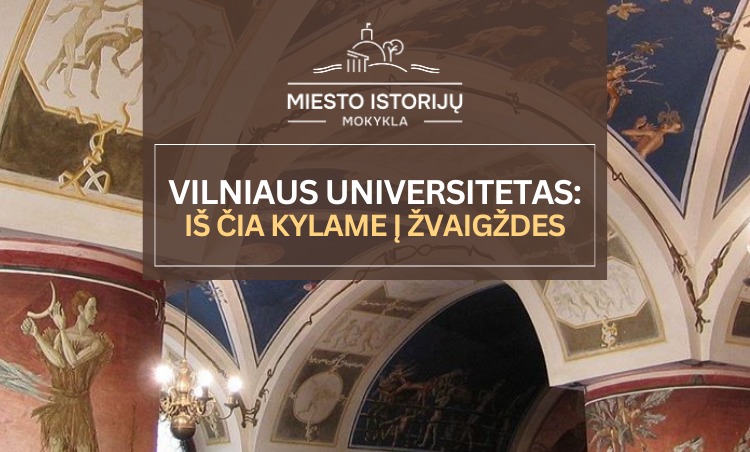 Iš čia mes kylame į žvaigždes | ekskursija VU ansamblyje Vilniuje