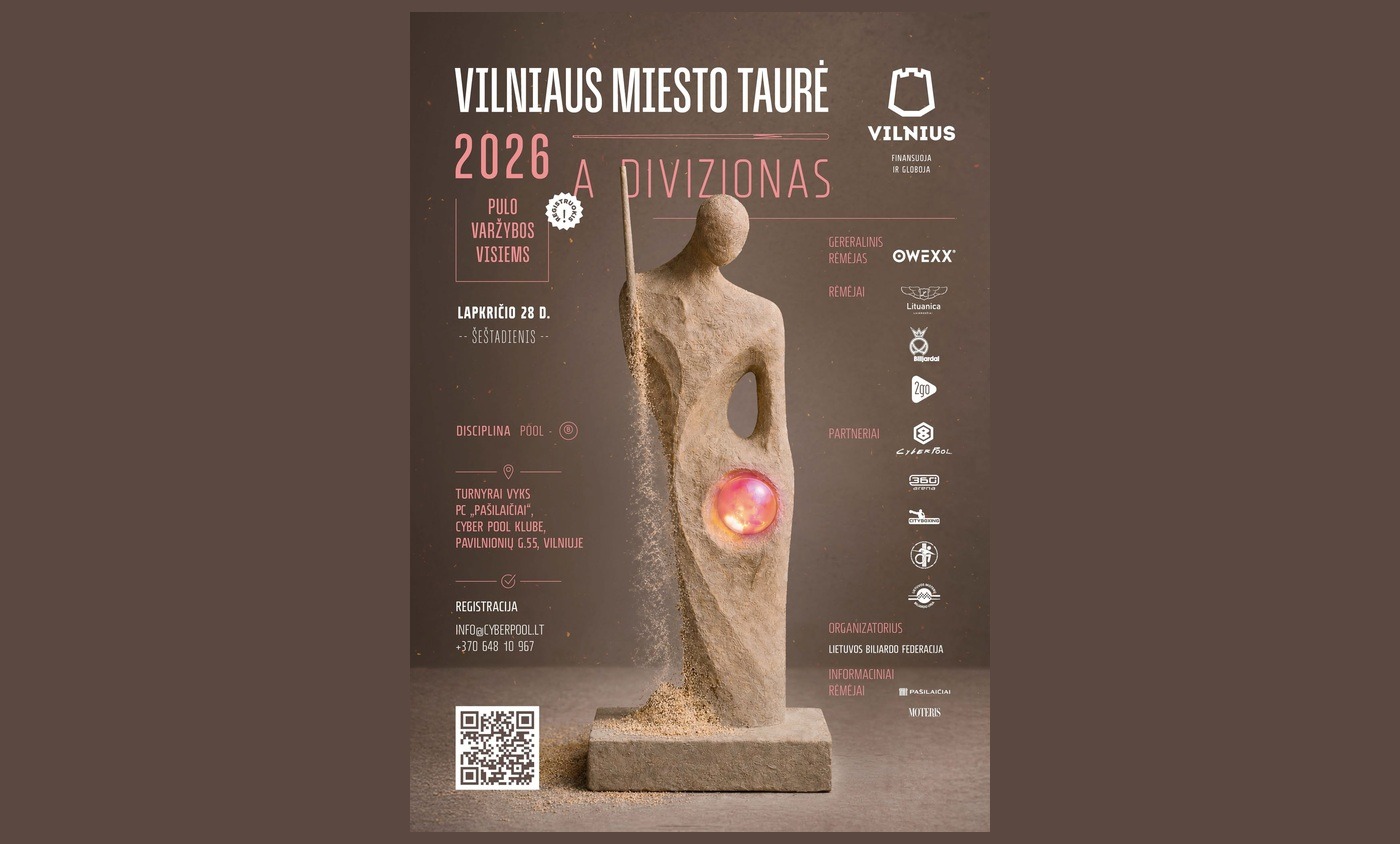 Vilniaus miesto pulo taurė 2026 – Pulo varžybos visiems (A divizionas)